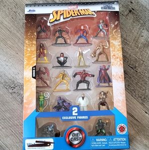 Marvel Spider-man die-cast figures